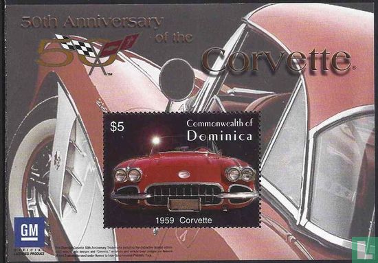50 jaar Chevrolet model Corvette