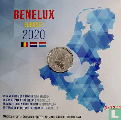 Benelux mint set 2020 "75 years of peace and freedom" - Image 1