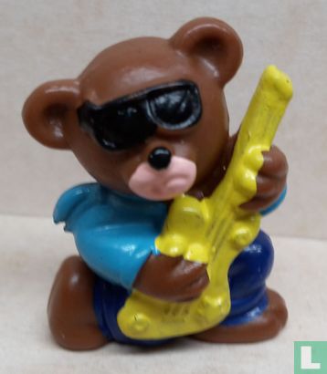 Bear with guitar (black glasses) - Image 1