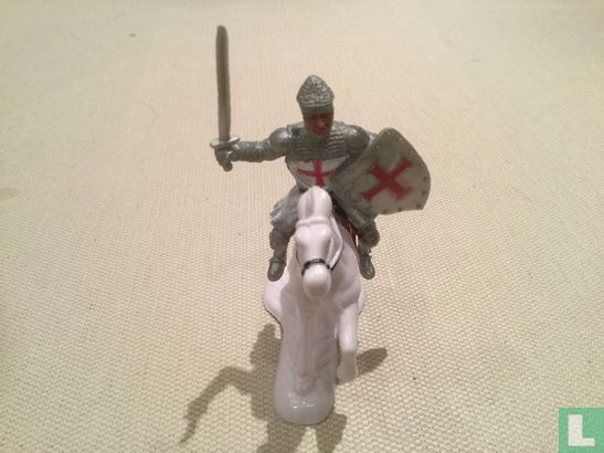 Kruisvaarder te paard   - Afbeelding 1