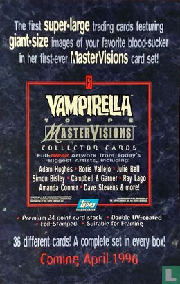 Vampirella Mastervisions Art Card - Afbeelding 2