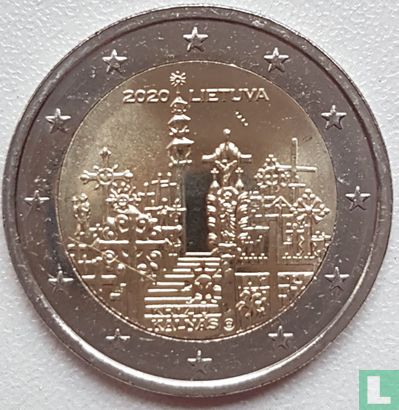 Litouwen 2 euro 2020 "Hill of crosses" - Afbeelding 1