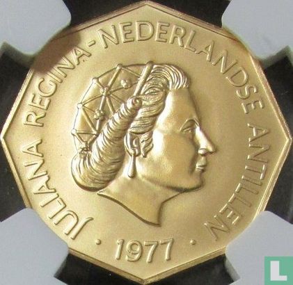 Niederländische Antillen 200 Gulden 1977 "Peter Stuyvesant" - Bild 1