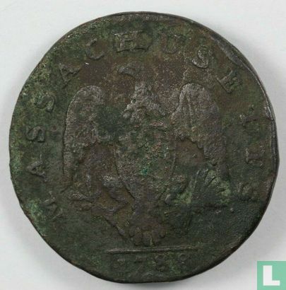 Massachusetts 1 cent 1788 - Afbeelding 1