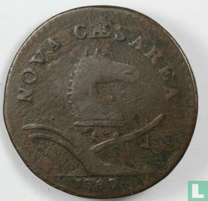 New Jersey 1 cent 1787 - Afbeelding 1