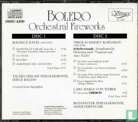 Bolero Orchestral Fireworks - Afbeelding 2