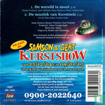Samson & Gert Kerstshow-CD - Bild 2