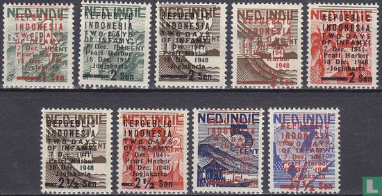 Infamy Briefmarken, 1948