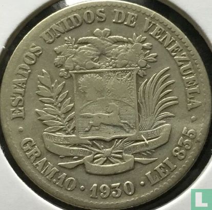 Venezuela 2 bolívares 1930 - Image 1