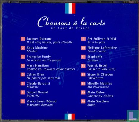 Chansons à la carte, un tour de France - Afbeelding 2