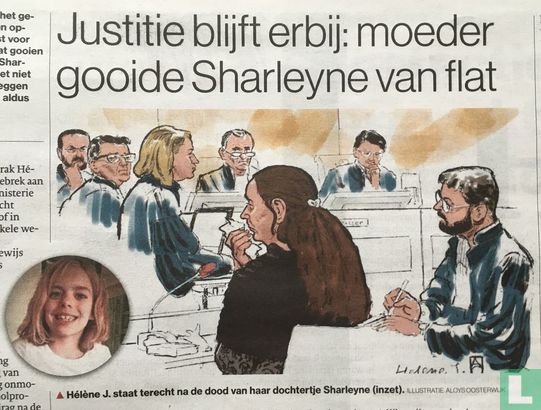 Justitie blijft er bij : moeder gooide Sharleyne van flat - Afbeelding 1