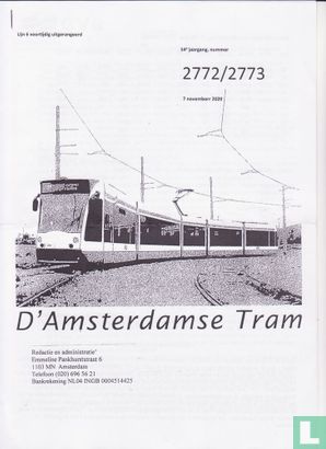 D' Amsterdamse Tram 2772 /2773 - Afbeelding 1