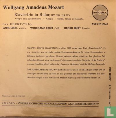 Klaviertrio in B-Dur, K.V. 254 - Image 2
