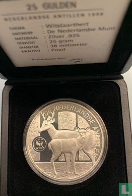 Netherlands Antilles 25 gulden 1998 (PROOF) "World Wildlife Fund" - Image 3