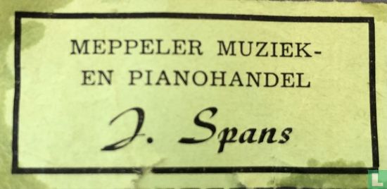 Meppeler muziek- en pianohandel  J. Spans