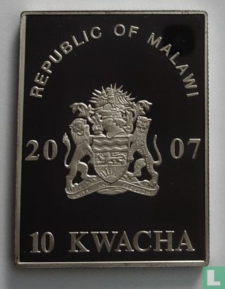 Malawi 10 kwacha 2007 (PROOF) "50th anniversary Treaty of Rome" - Afbeelding 1
