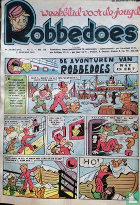 Robbedoes 154 - Image 1
