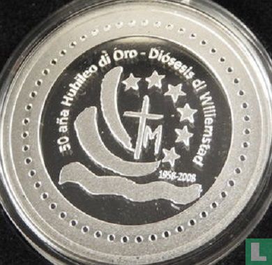 Antilles néerlandaises 5 gulden 2008 (BE) "50 years Diocese of Willemstad" - Image 2