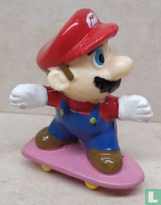 Mario op skateboard - Afbeelding 1