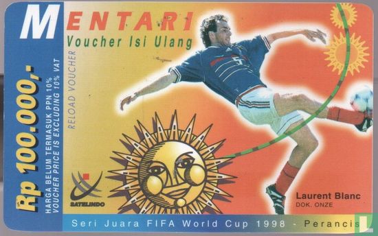 FIFA Worldcup 1998 Laurent Blanc - Afbeelding 1