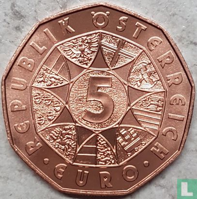 Austria 5 euro 2020 (copper) "Friends for life" - Image 2