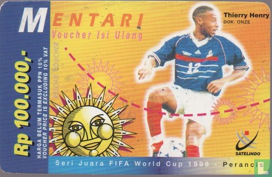 FIFA Worldcup 1998 Thierry Henry - Image 1