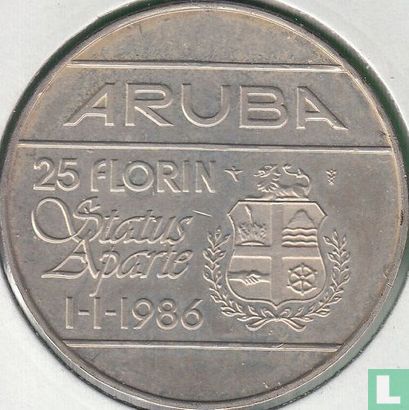 Aruba 25 florin 1986 "Status Aparte" - Image 1