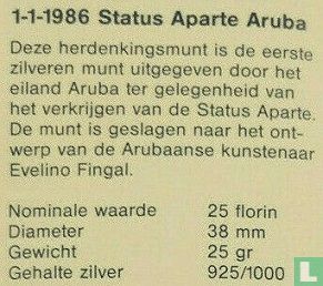 Aruba 25 florin 1986 "Status Aparte" - Image 3