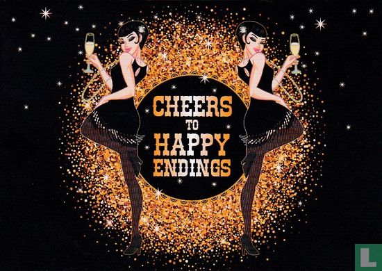 B200141 - happy endings "Cheers To Happy Endings" - Afbeelding 1