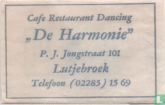 Café Restaurant Dancing "De Harmonie" - Image 1