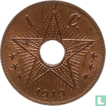 Belgisch-Congo 1 centime 1919 - Afbeelding 1