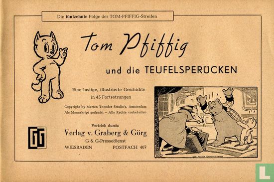 Tom Pfiffig und die Teufelsperücken - Image 1