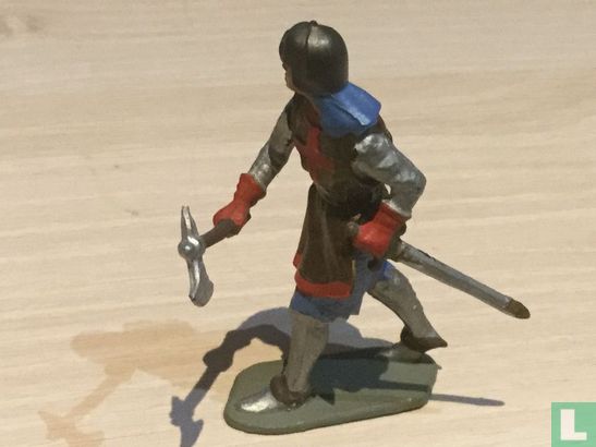 Ridder met schild en zwaard    - Afbeelding 2