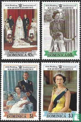 40e anniversaire de mariage de la reine Elizabeth II