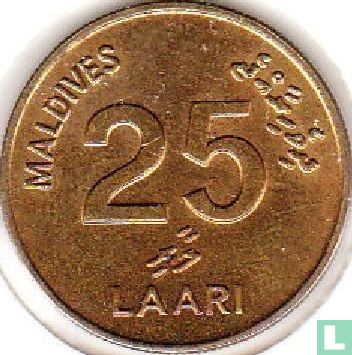 Maldiven 25 laari 1990 (AH1411) - Afbeelding 2