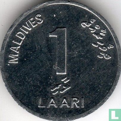 Maldives 1 laari 2012 (AH1433) - Image 2