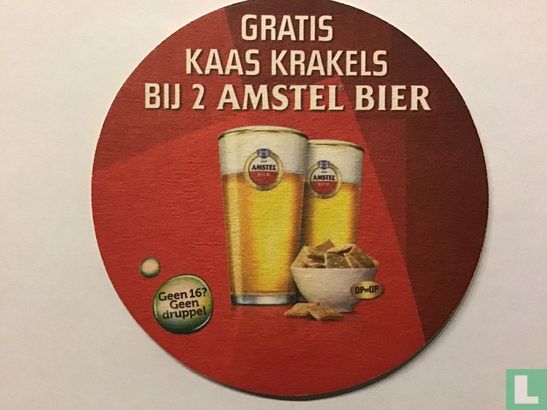 Gratis kaas krakels bij 2 Amstel bier - Image 1