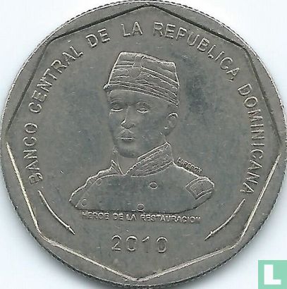 Dominicaanse Republiek 25 pesos 2010 - Afbeelding 1