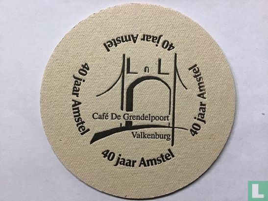 40 jaar Amstel Café de Grendelpoort - Afbeelding 1