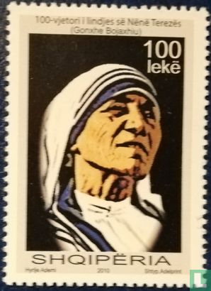 100th birthday of Mother Teresa