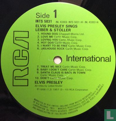 Elvis Presley sings Leiber & Stoller - Afbeelding 3