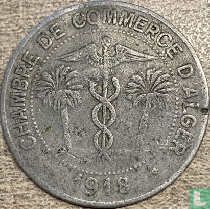 Algerije 10 centimes 1918 - Afbeelding 1