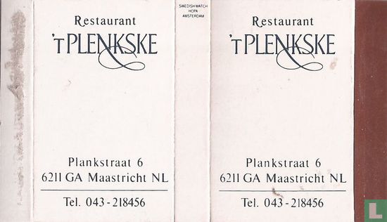 Restaurant 't Plenkske 