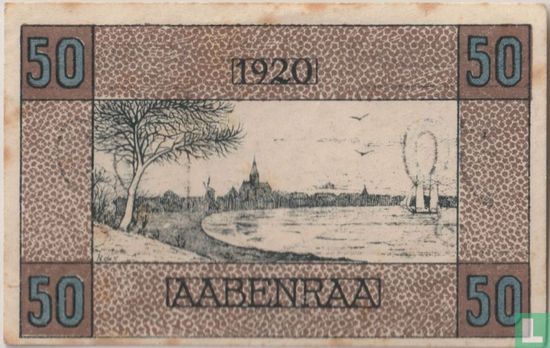 Aabenraa 50 pfennig 1920 - Image 1