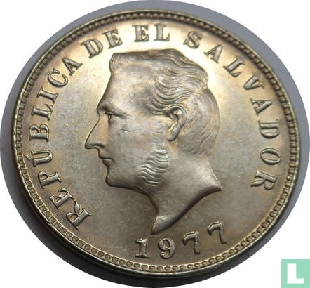 El Salvador 5 centavos 1977 - Afbeelding 1