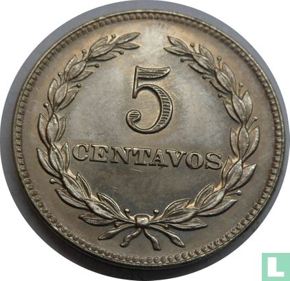 El Salvador 5 centavos 1977 - Image 2