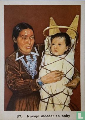 Navajo moeder en baby - Image 1