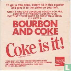 Bourbon and coke is it