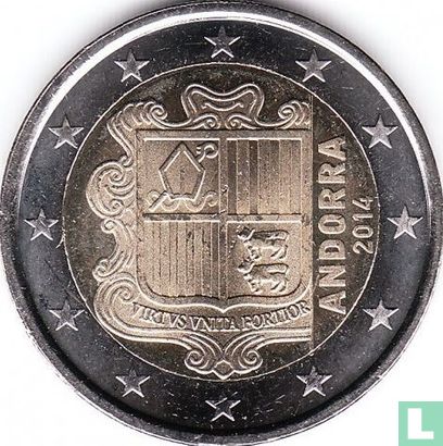 Andorra 2 euro 2014 - Image 1