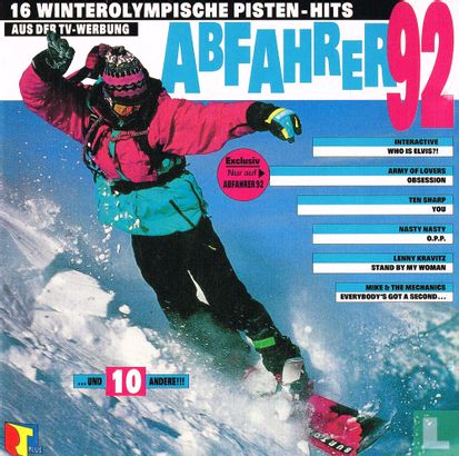 Abfahrer 92 - 16 winterolympische Piaten-Hits - Afbeelding 1
